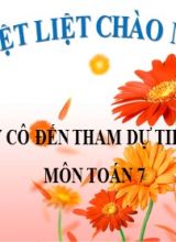 Bài giảng Toán Lớp 7 (Sách Chân trời sáng tạo) - Chương 1 - Bài 4 Quy tắc dấu ngoặc và quy tắc chuyển vế - Năm học 2022-2023